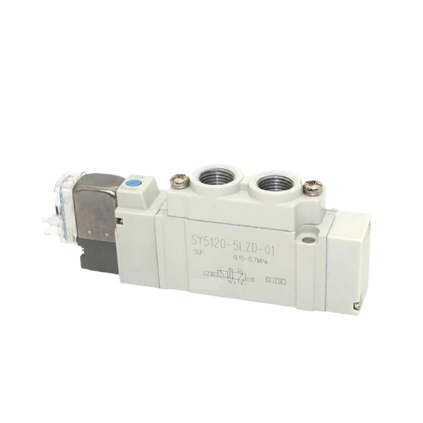 Électrovanne pneumatique M5 12V SY3220-6LZD-M5 pour circuit d'air
