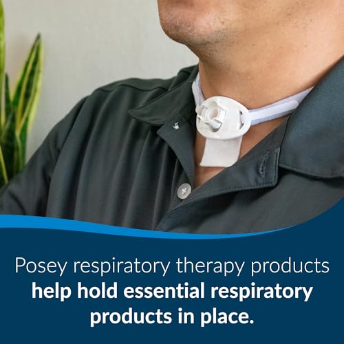 tidi posey foam trach tie  medium  12 ties pack of 1  tracheostomy tube holder  home care 8197m