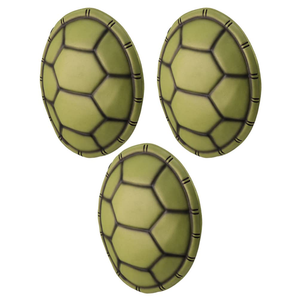KisangelKisangel 3pcs Halloween Costume Eva Turtle Shell Turtle Shell Cosplay Prop Turtle Gifts Animal Cosplay Halloween Party Fancy Dress up Prop (Assorted Color)