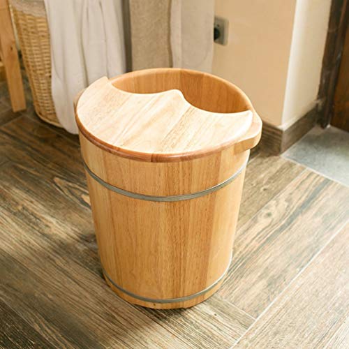 Balde de Madera para Baño de Pies Spa Masaje