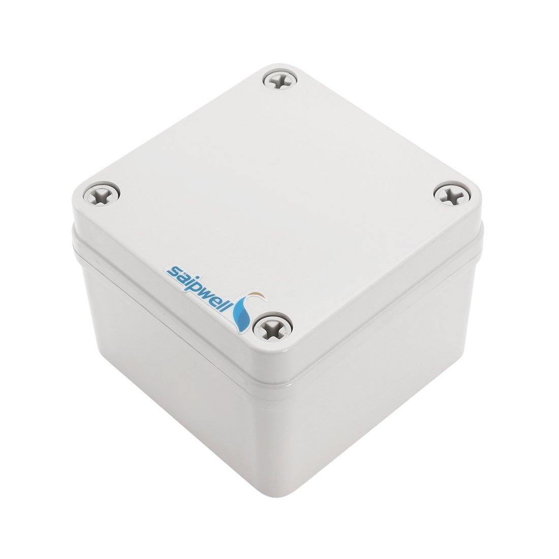 uxcell 3.94" x 3.94" x 2.95" (100mm x 100mm x 75mm) Electronic ABS Plastic DIY Junction Box Enclosure Case Gray-picture-12