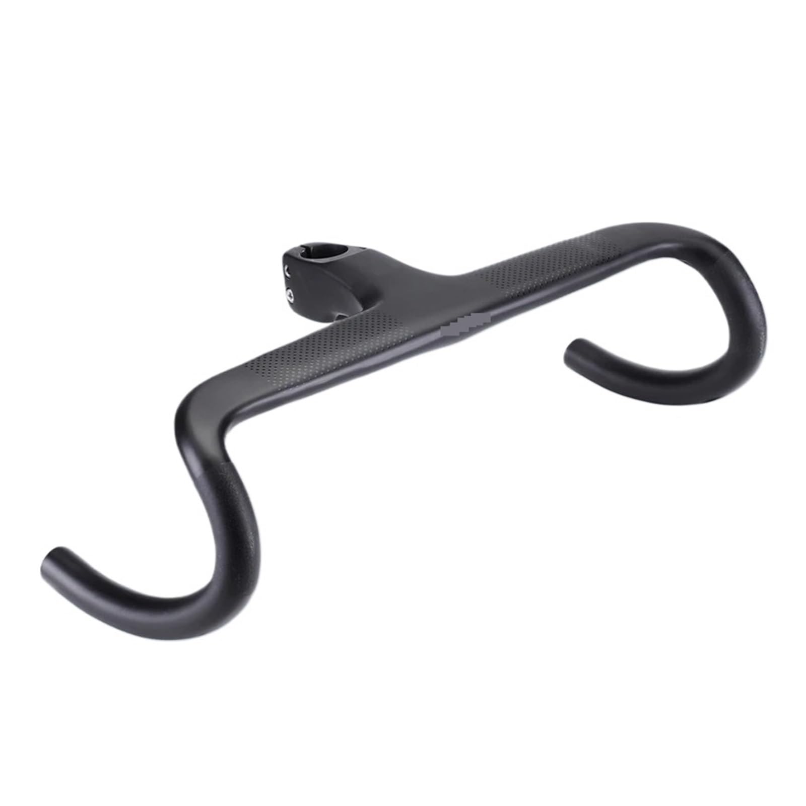 Guidon de vélo de Route en Carbone Guidon de vélo de Route en Carbone intégré avec Potence 28,6 mm Vélo de Route 380/400/420/440 mm(360x90mm)
