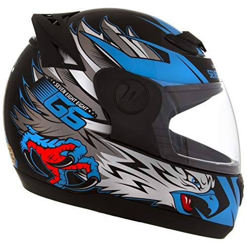 Pro Tork Capacete Evolution G6 Eagle 58 Preto/Azul