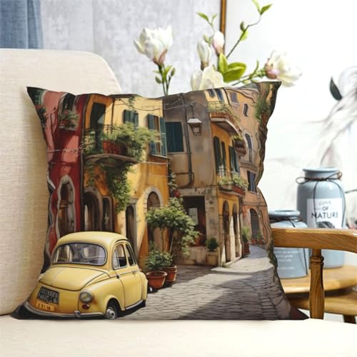 Almohada de poliéster 30x30 cm suave cuadrada miniatura 6