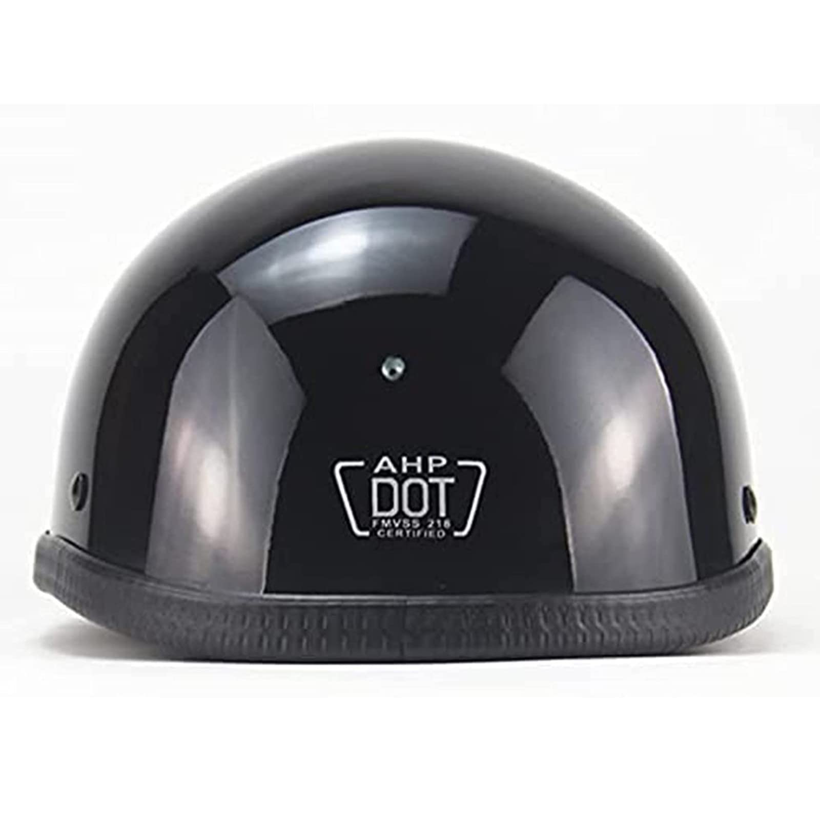 Caschi da Moto Aperti Portatili, Casco Jet omologato ECE, Mezzo Viso, Stile retrò, Leggero, per Uomo e Donna, Casco da Scooter, Cruiser, Chopper, B, XXL=63-64cm