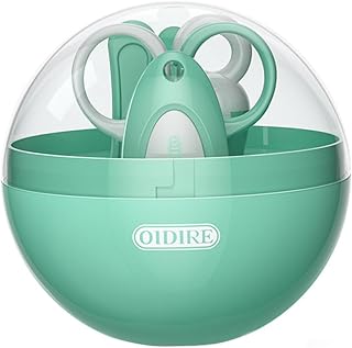 ibasenice 1 Conjunto De Lixa De Unhas Kit De Cuidados Para Bebês Terno Infantil Cortador De Unhas Para Bebês Tesoura Kit De Unhas Para Recém-Nascidos Cortador De Unhas De Aço