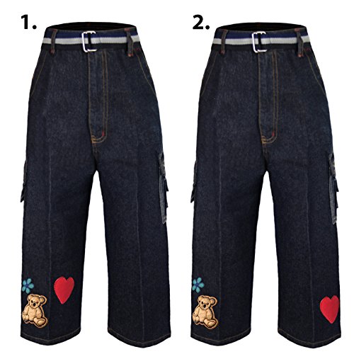 Kaylee Firefly Girl Toddler Kids Teens Jeans with Teddy Bear Belt 2-14 Yrs2