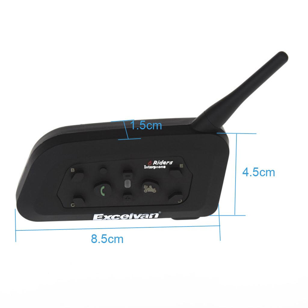 excelvan bt motorcycle helmet bluetooth 3.0 Intercom 1.2km Wireless Range Connect up to 6 Riders Pack of 2 Electronics & Photo The Midland BT Mini Twin Motorcycle Bluetooth headset for helmets is equipped with DSP Noice Cancellation Technology and two 36 mm bass sound speakers Daytona Universal Bluetooth Communication System