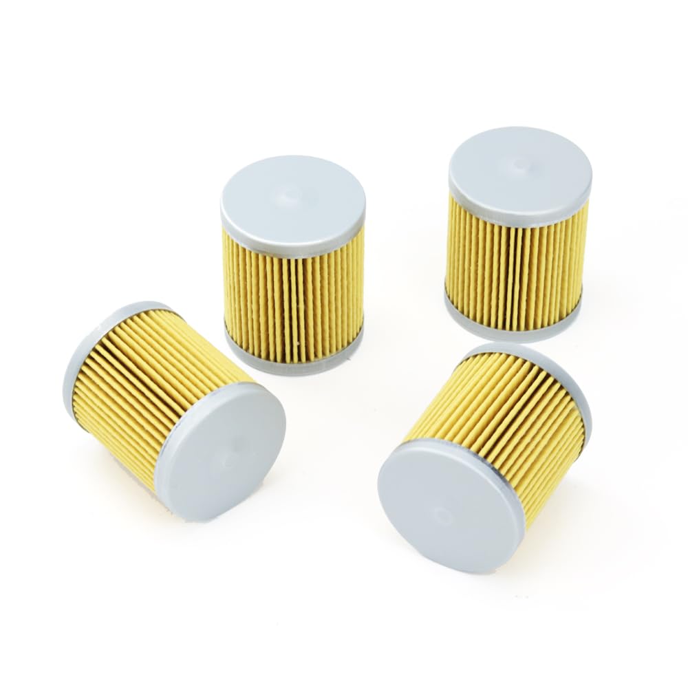 Filtro De Diésel para Coche, 4 Piezas, Elemento De Filtro De Combustible Uf-10K, Separador De Agua, Elementos De Conjunto Uf10K, Compatible con Filtros De Combustible Honda.