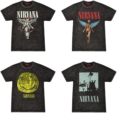  Cobain カードコバーン　ニルヴァーナ　Tシャツ　古着 バンド 古着 00s ニルヴァーナ カートコバーン 半袖 女装 ロック バンド
