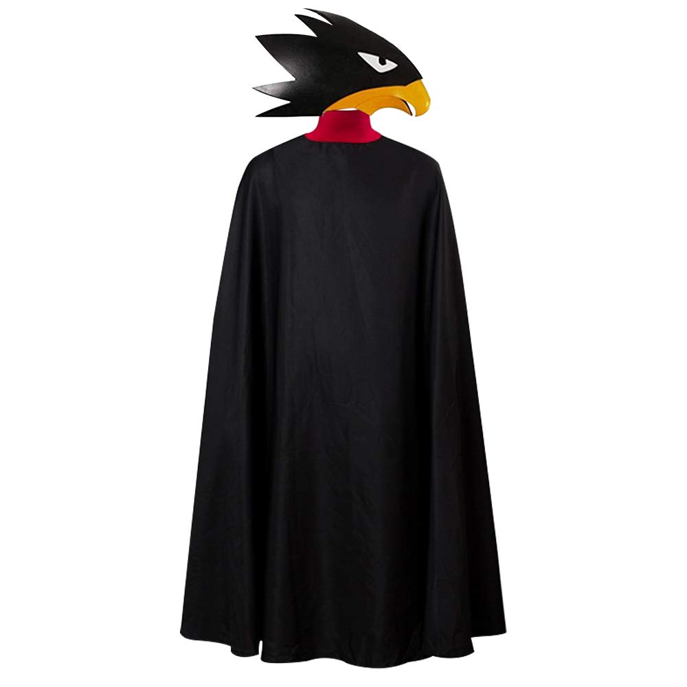 NIXUAnime Anime Tokoyami Fumikage Cosplay Costume Uniform (S-small, black)
