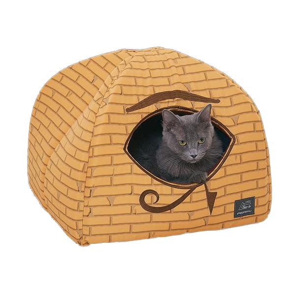 Amazon.co.jp: 月刊ムーコラボ ピラミッド寝殿 猫 ねこ ベッド