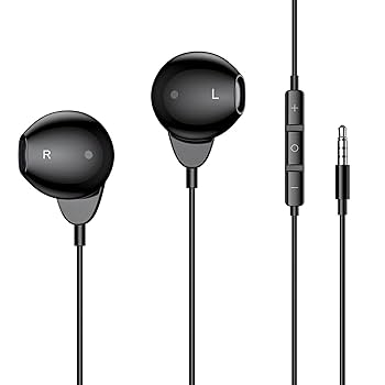 Amazon.co.jp: イヤホン 有線 Kimwood 3.5mm いやほん マイク