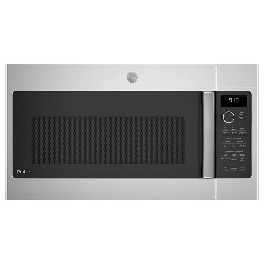 GE Profile 1.7 cu. ft. Over The Range Microwave in Stainless Steel with Air Fry PVM9179SRSS