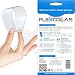 Produktbild Flexoglas für iPhone 7/8 Plus Displayschutzfolie Blaulichtfilter Transparente Panzerglasfolie Resistent wie Gehärtetes Glas Anti-Schock Anti-Kratz Folie 9H Härte