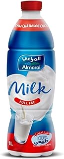 Almarai Plain Full Fat Milk , 1 Liter Set of 4