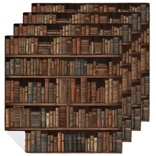 Servilletas de Tela Cuadradas 18.7" x 18.7" Pack de 4 miniatura 1