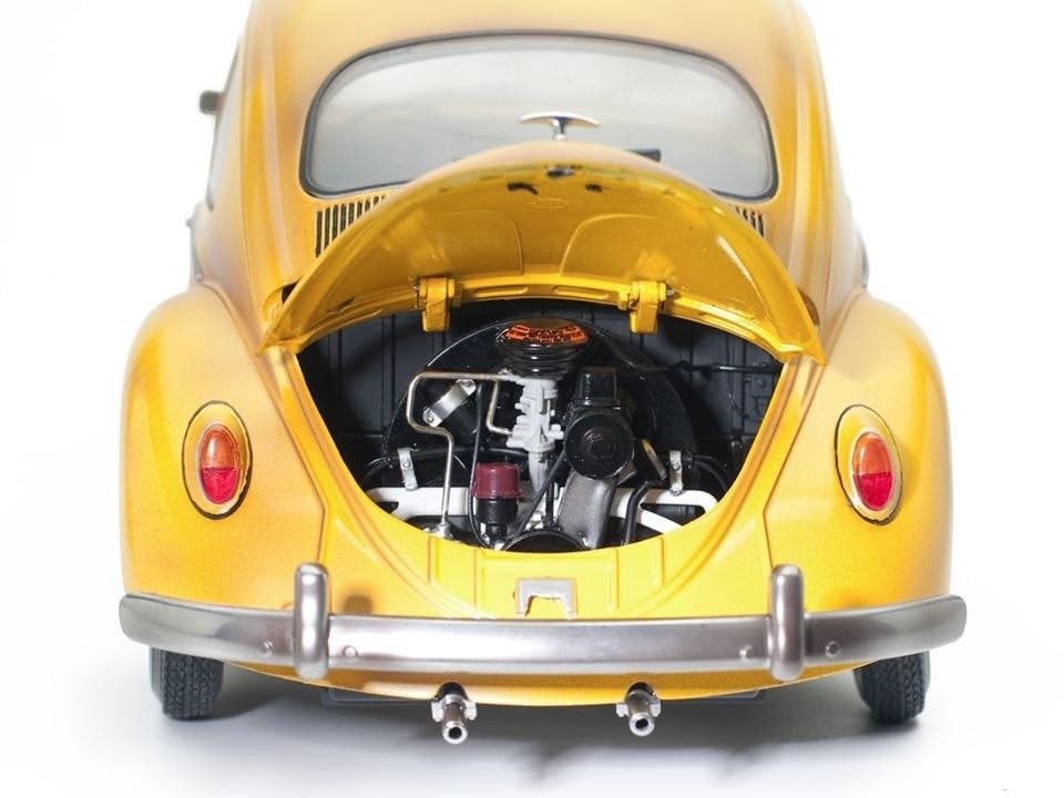 Sun Star VW Beetle Saloon 1949 Yellow Rusted Model Car 1:12: Buy