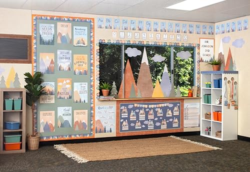 Tableau d'affichage montagnes TCR9173 Teacher Created Resources - 3