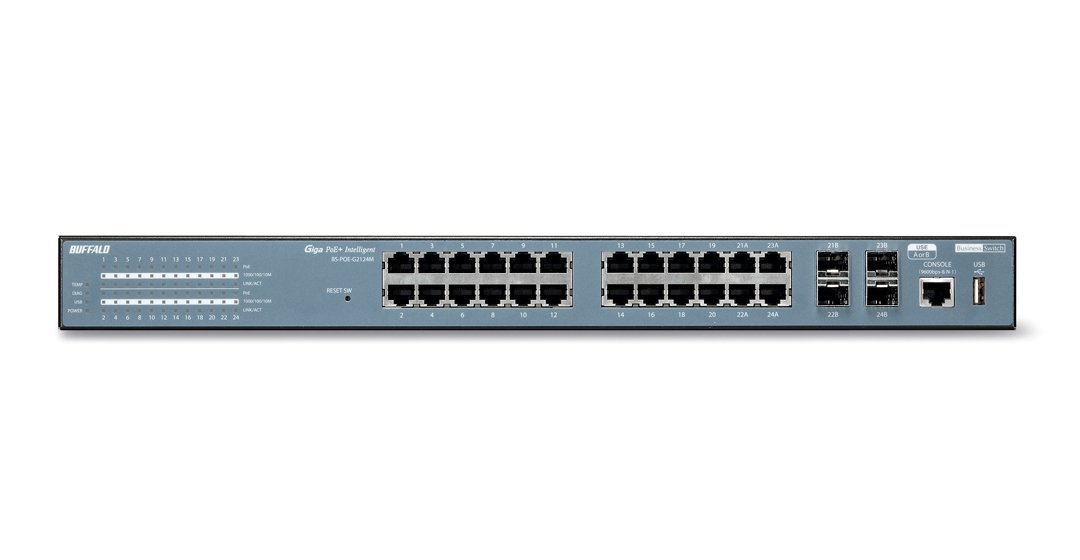 Amazon | BUFFALO レイヤー2 802.3at インテリジェントGigaスイッチ 24