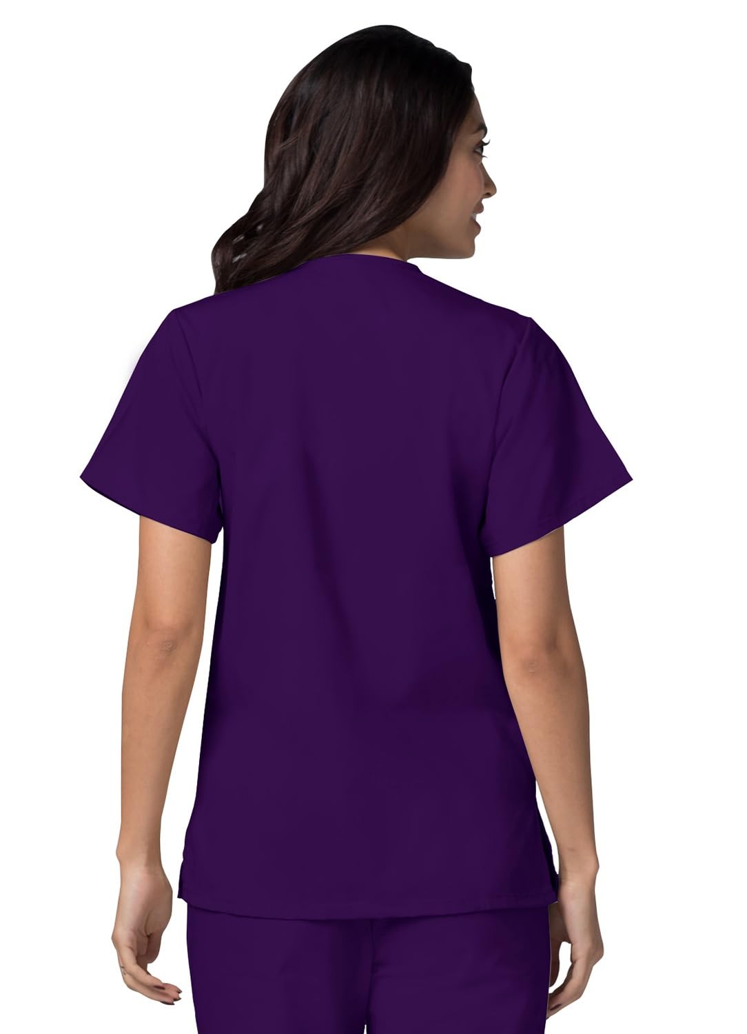 Adar Uniforms Damska koszula medyczna 604prpm fioletowa, M UK