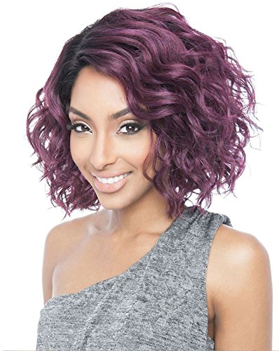 BS120 (SR1B/PLUM) - Mane Concept ISIS Brown Sugar Human Hair Blend Full Wig