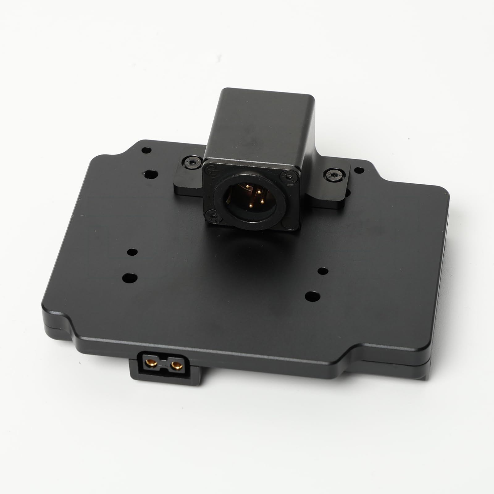 Płyta adaptera akumulatora V-Mount z 4-pinowym wyjściem XLR i zasilaniem Dtap do Steadicam Sony A7SII Canon C300 mkIII Ursa Mini, monitora, wbudowanych urządzeń oświetleniowych i transmisyjnych