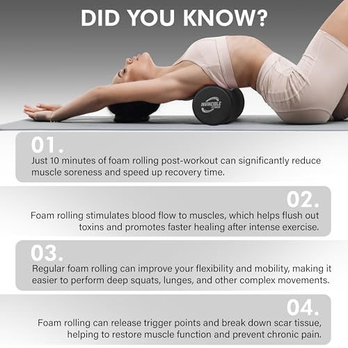 Invincible-Fitness-EPP-Foam-Roller-for-Deep-Tissue-Massage--Enhance-Recovery-Relieve-Pain-and-Boost-Mobility-for-a-Stronger-Healthier-You