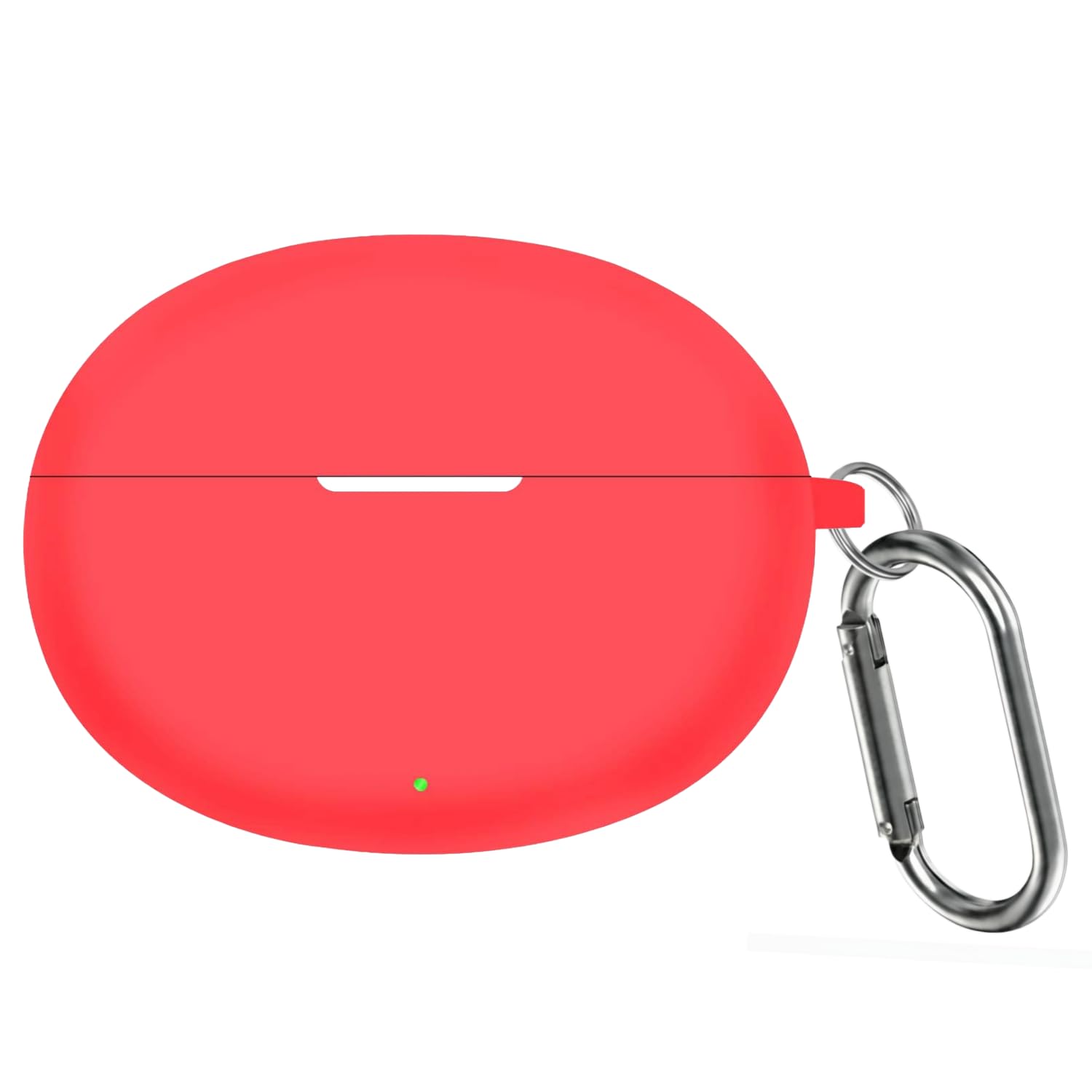 Reiox Soft Silicone Protective Case Cover Compatible with Oppo Enco Air 5 (Red)-image-24