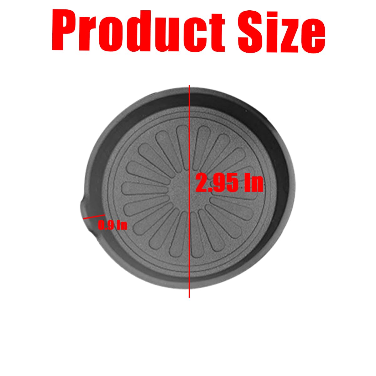 BESULEN Car Coasters for Cup Holder, 4 Pack TPE Universal Waterproof Non-Slip Auto Drink Mat, Sift-Proof Spill Holder Car Interior Accessories, Removable Cup Coasters for Car Truck SUV (Black Flower)