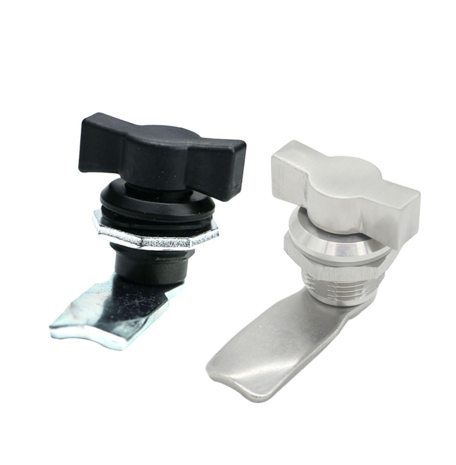 Serrure à poignée à aile MS722 anticorrosion en acier inoxydable 304 pour boîte à outils