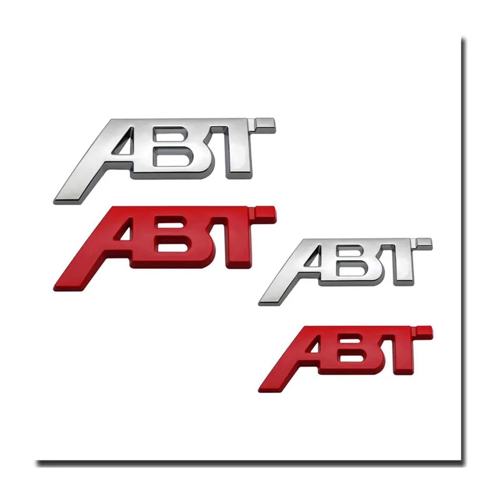 Autocollant Embleme 3D En Métal Logo GTI Pour Cofe Arrière De Voiture Badge Volkswagen VW Polo Golf R400 Tcr Mk2 Mk4 Mk5 Mk6 Mk7 Noir Chrome