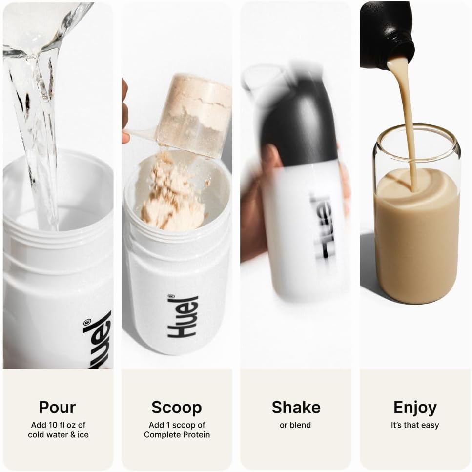 Huel Vegan Protein Powder | Strawberry | Complete Nutrition | 20g Protein Powder | 100% Plant-Based | 27 Vitamins & Minerals, Gluten Free, Non-GMO, Lactose Free | 26 Servings - Image 8