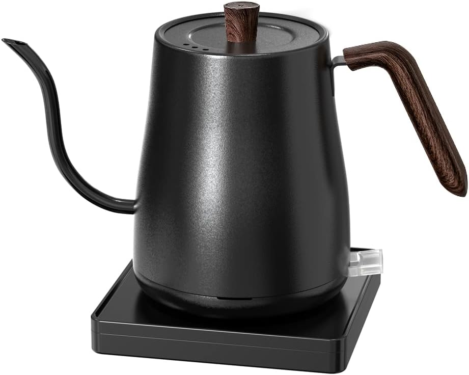 Gooseneck Electric Kettle, 0.8L Pour Over Coffee and Tea Kettle, 100