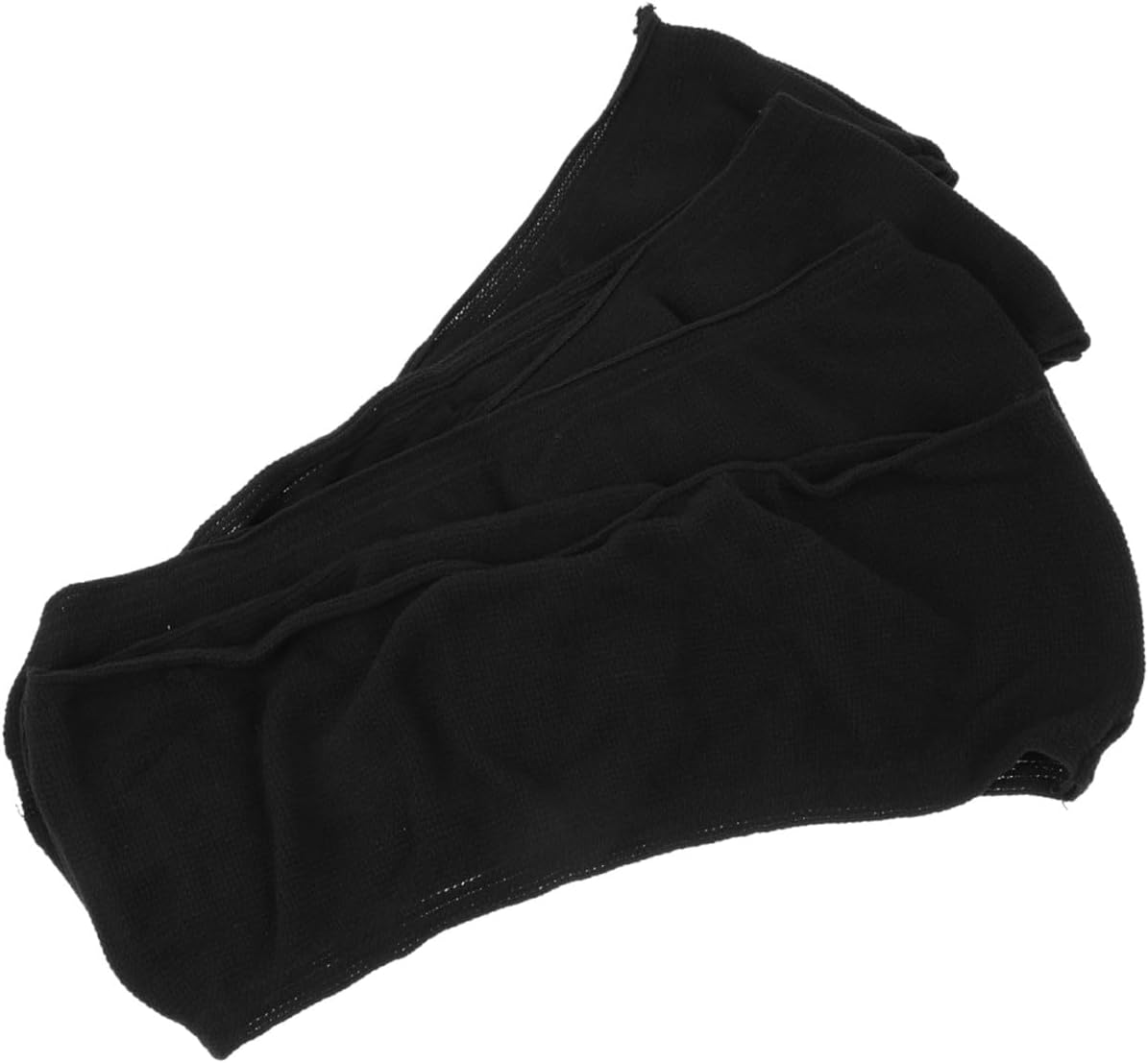 KOMBIUDA 4pcs Disposable Mesh Underwear for Pregnant Women Stretchy Postpartum Incontinence Briefs Breathable Comfortable Maternity Underpants Black