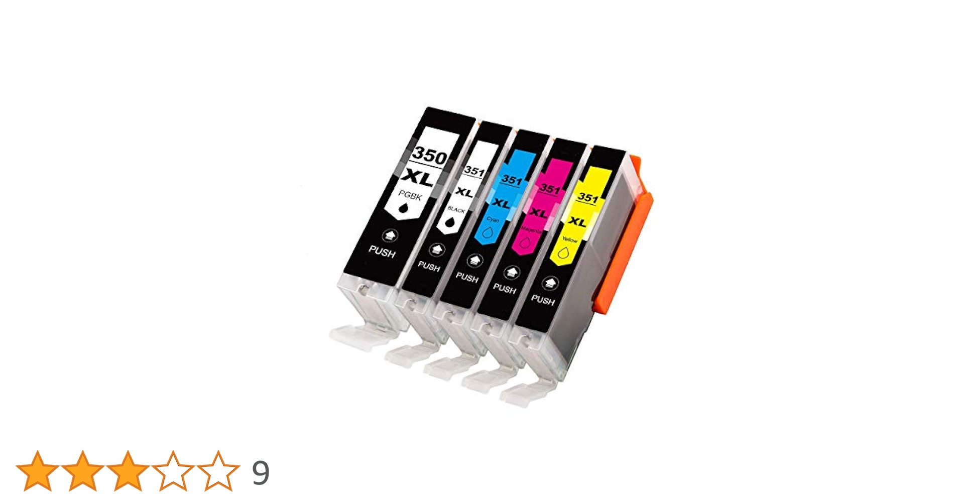 Amazon.co.jp: キャノン BCI-350XL BCI-351XL 5本 Canon 互換