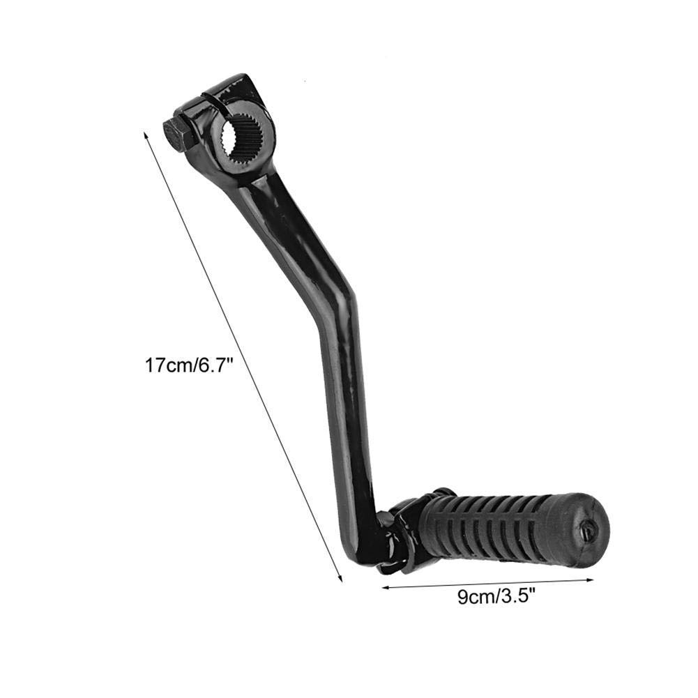 Madezz Per pedalina accensione scooter Leva avviamento moto Avviamento a pedale Pedalina Avviamento Quad parti modifica moto Pedale avviamento Leva avviamento adatto per PW50
