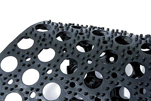 Caillebotis caoutchouc pour nettoyer les bottes devant le jardin - 7