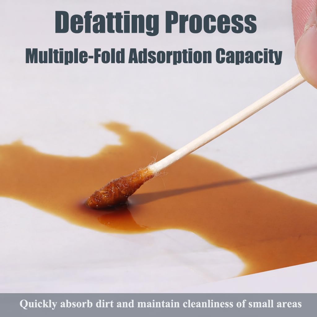 Confezione da 500 tamponi di cotone rotondi a doppia testa in contenitore, tamponi di cotone usa e getta per la cura della persona, la pulizia del trucco e l'uso quotidiano - 4