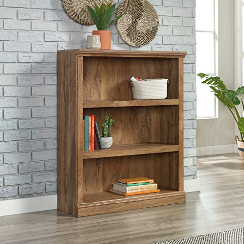 Image of Sauder Miscellaneous Storage 3-Shelf Bookcase / Book shelf, Sindoori Mango finish