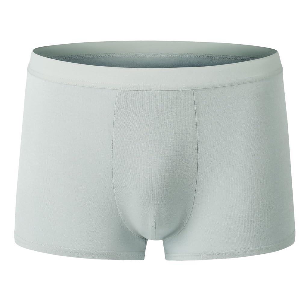 STARLY Mens 5pk Disposable Rayon Boxer Briefs Individual Pack Shorts Fast-Dry Panties Portable Undershorts Comfy Underwear