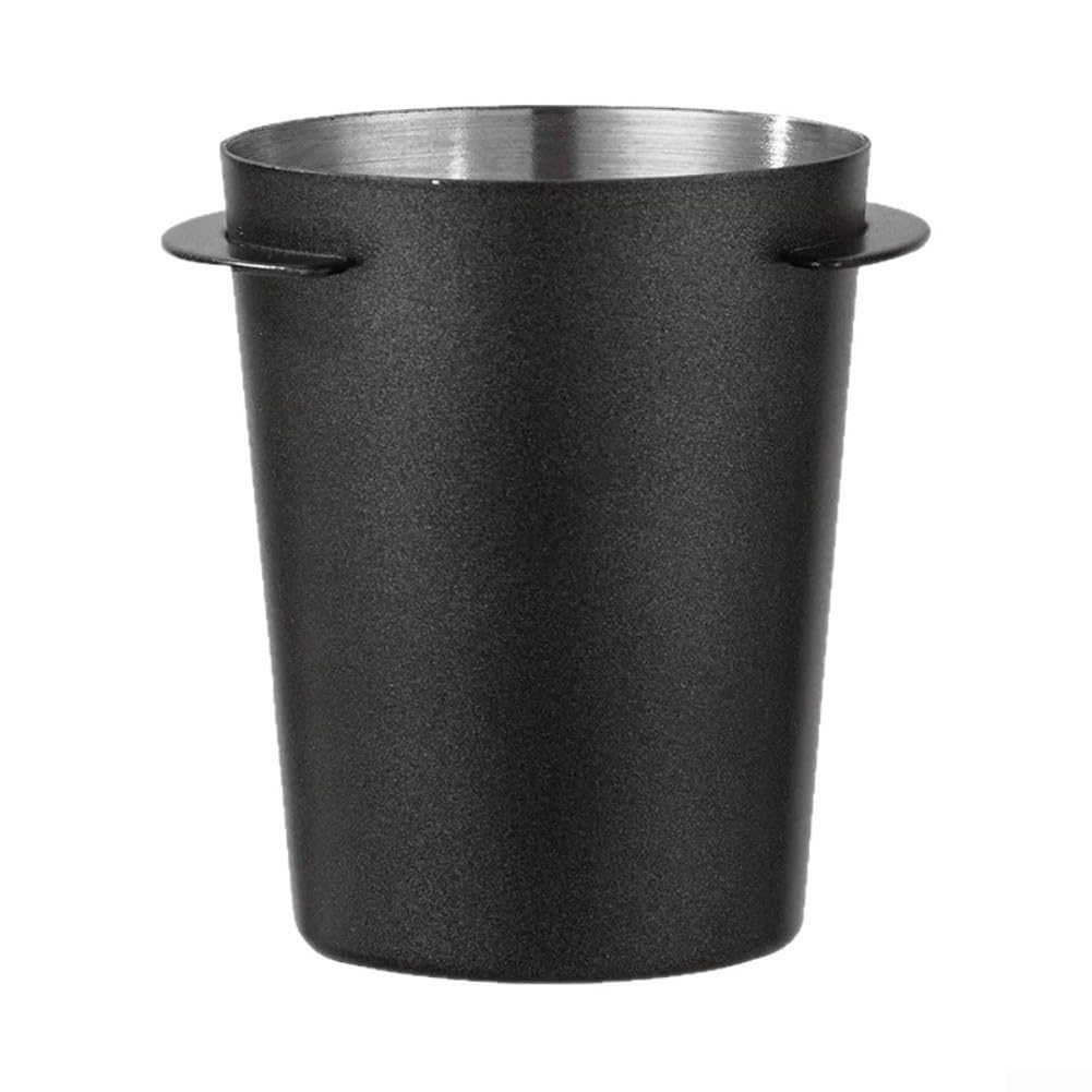 Dosificador Café para acero 58mm Portafiltros Dosificador Café(Black)