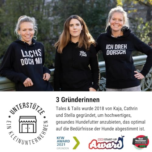 Tales & Tails Glanzstück Haut und Fell-Snack für Hunde - 1 Dose 325g