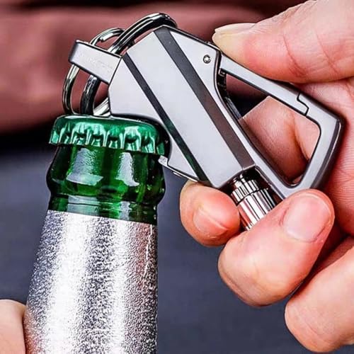 Image of Smoke King Stealth Flame Keylighter Black Lighter