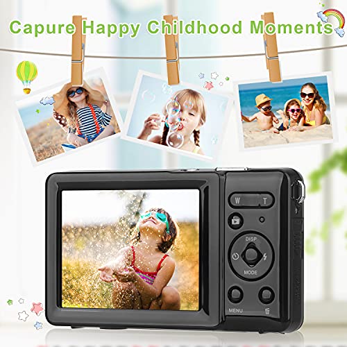 Digital Camera For Kids, Hd Video Camera With 2.8" Lcd Screen, Rechargeable Point And Shoot Camera, Compact Portable Cameras For Kids, Beginner, Students,Teens Gifts #TOP4