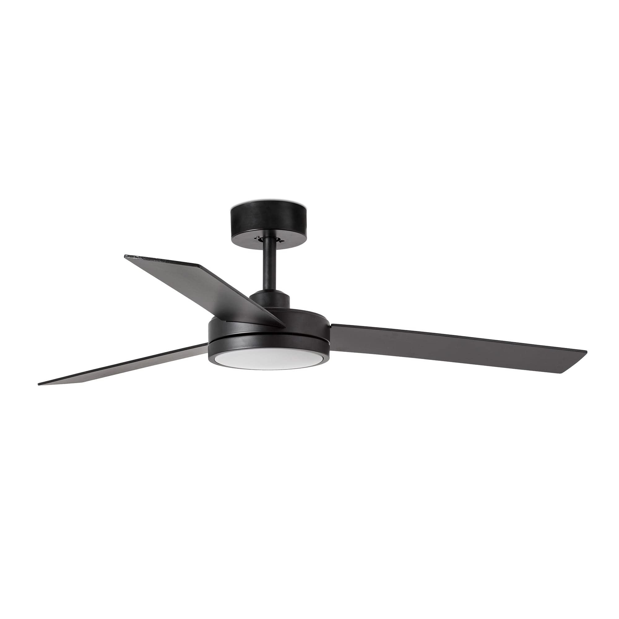 Ventilateur de plafond noir BARTH pour éliminer la chaleur étouffante du salon