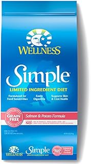 Wellness Simple Natural Grain Free Dry Limited Ingredient Dog Food, Salmon & Potato