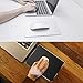 Vaydeer Metal Aluminum Mouse Pad Hard Silver Clear Modern Ultra Thin Double Side Design Mouse Mat Waterproof Fast and Accurate Control for Gaming and Office Magic, Medium 9.45X7.87