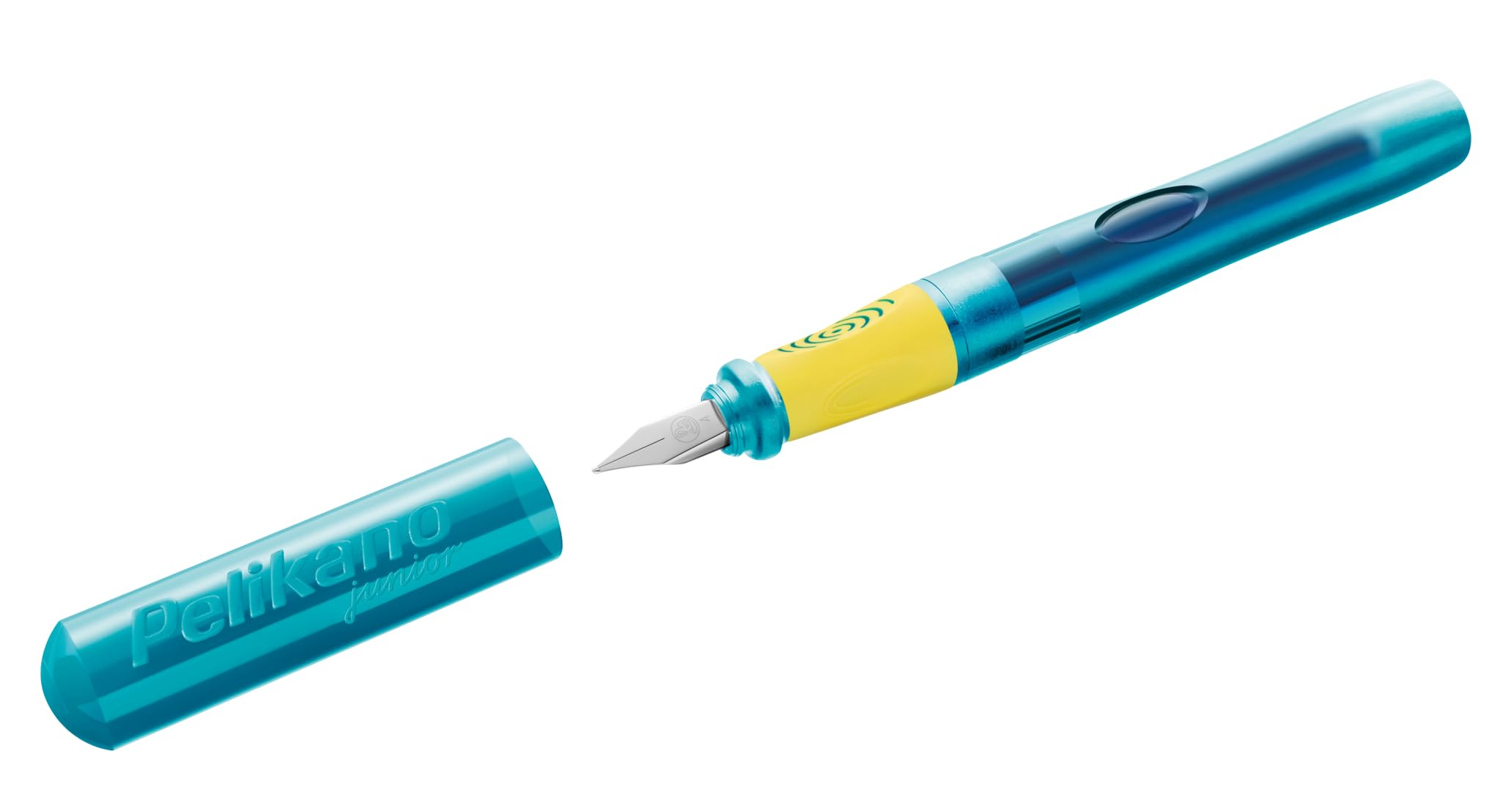 Pelikan Pelikano Junior 824835 Fountain Pen for Right-Handed Users, Turquoise, Nib A