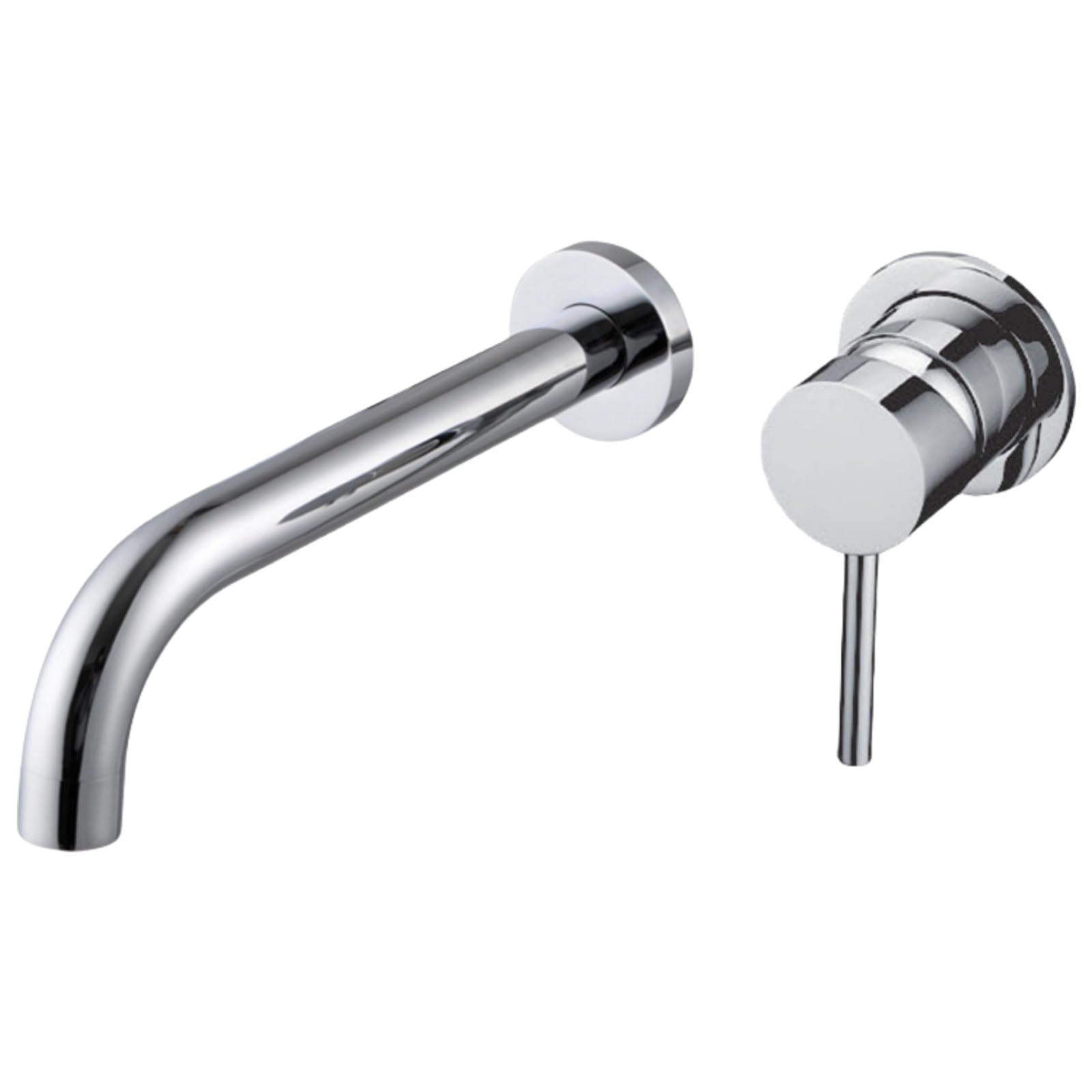 ZYCHSJXA 360° Rotating Hot and Cold Control Water Outlet Concealed Basin Faucet (Silver)